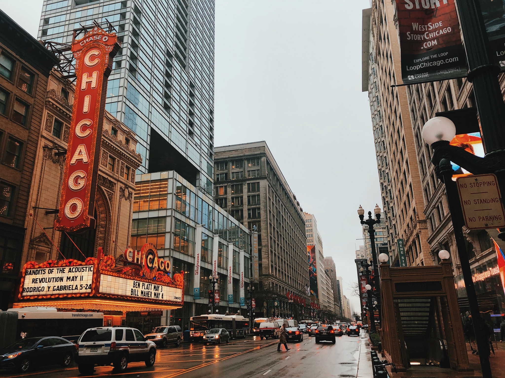 Downtown Chicago by Joel Mott via Unsplash