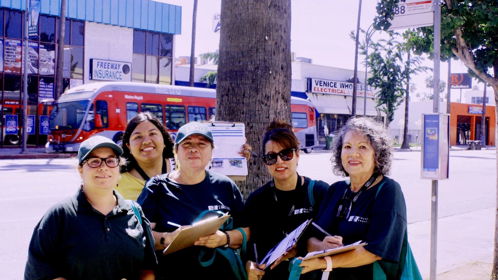 Pacoima Beautiful's resident community Inspectors. Credit_ Pacoima Beautiful