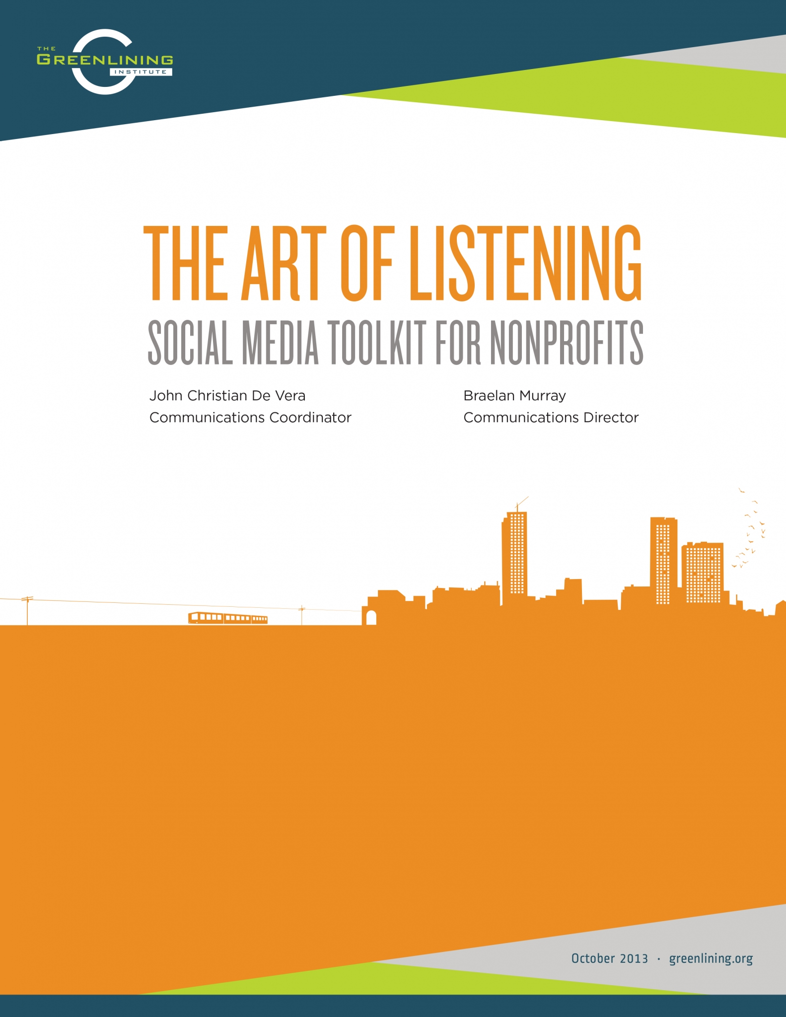 The Art of Listening Social Media Toolkit for Nonprofits The