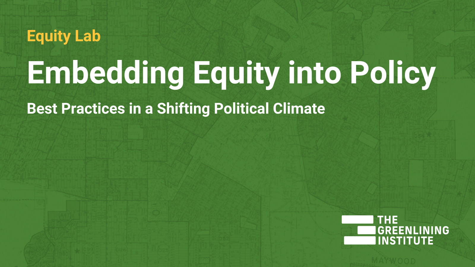 The Greenlining Institute