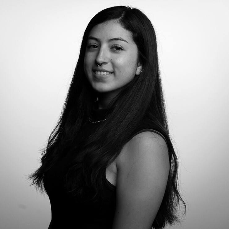 Yesenia Perez speaking on transportation equity