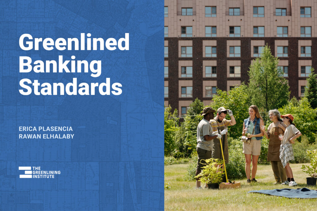 Greenlined Banking Standards